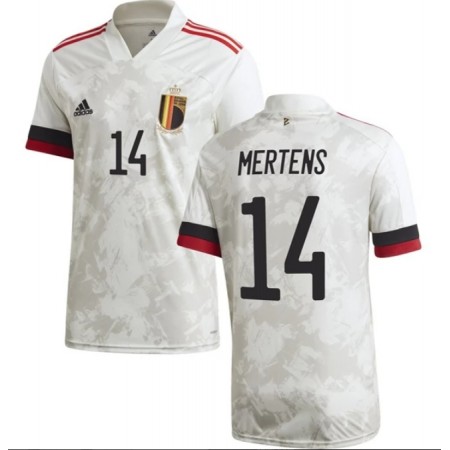 België Mertens 14 Voetbalshirts Uit EK 2020